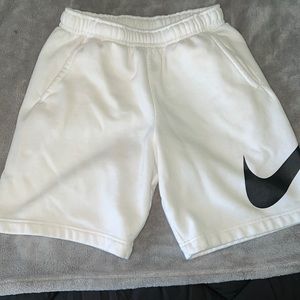 White Nike Shorts